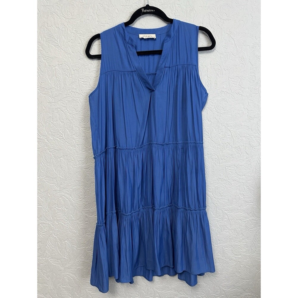 Lola & Sophie Size Small Tiered Mini Dress AD80